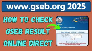 www.gseb.org 2025 : Gujarat Board Official Website for Results